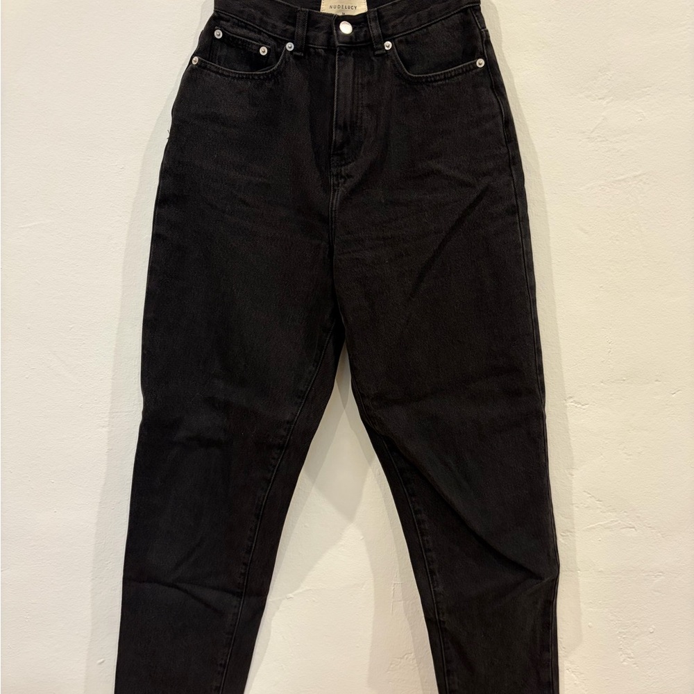 Nude Lucy High-Waist Black Jeans